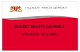 Wykonanie budżetu Miasta Gdańska za rok 2012