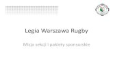 Prezentacja sekcji rugby Legii Warszawa