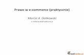 Prawo w Ecommerce - Marcin Dobkowski [Uniwersytet Konwersji, Warszawa 04.02.2012]