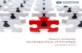 Scena Polityczna - raport statystyczny - grudzień 2013