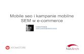 Mobile seo i kampanie mobilne SEM w e-commerce
