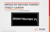 Droga do miliona fanów - Demotywatory - Fanpage Trender