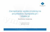 Zarządzanie społecznością na przykładzie Sympatia.pl i Vitalia.pl
