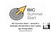 Iga Grzegrzółka - BIC Summer Start - Wnioski z letniego akceleratora startupów