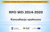 RPO 2014-20 Wojew³dztwa Dolno›l…skiego - prezentacja