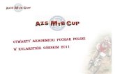 Azs Mtb Cup 2011 - cykl wyscigow kolarskich oferta wspolpracy