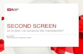 2nd screen - co to jest i co oznacza dla marketerów?