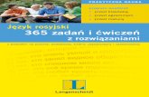 Jezyk Rosyjski 365 Zadan I Cwiczen Z Rozwiazaniami kiosk-za-rogiem.nextore.pl