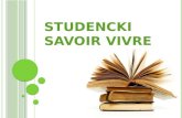 Studencki Savoir-Vivre