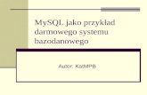 Kurs MySQL i SQL, bazy danych - prezentacja ppt, pdf, porady, trening, kurs internetowy online