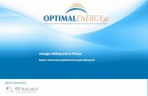 Optimal energy   raport jakich znamy sprzedawców energii elektrycznej