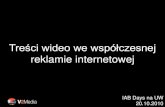 Treści wideo we współczesnej reklamie internetowej, Marcin Olszewski, V2Media