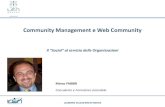 Community Management e Web Community - Master SQcuola di Blog
