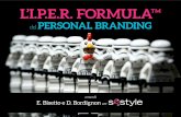 "I.P.E.R. formula" del personal branding