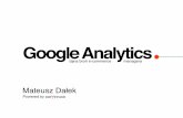 Google Analytics - tajna broń E-commerce Managera