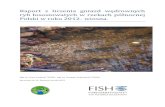 Raport z liczenia gniazd ryb łososiowatych 2012