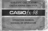 Casio FX-98