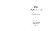 ASA Style Guide