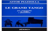 Piano i celo   astor piazzolla - le grand tango