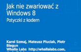 Windows 8 potyczki z kodem - Poznańska Grupa Zawodowa .NET