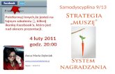 Samodyscyplina w 10 dni 9/13 System nagród i strategia "muszę"