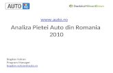 2010 12 15 Analiza Pietei Auto Din Romania