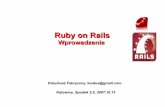 Wprowadzenie do Ruby on Rails