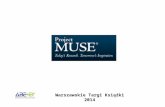 Project Muse | Prezentacja Warszawskie Targi Książki