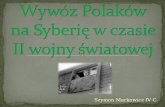 Wywóz Polaków na Syberię