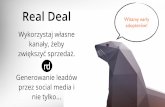 Real Deal dla ecommerce - witamy early adopterów!