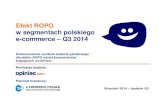 opiniac.com badanie panelowe ROPO Q3 2014