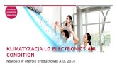 Nowości produktowe LG Electronics w ofercie A.D. 2014