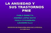 LA ANSIEDAD Y SUS TRASTORNOS PNIE PABLO BERETTA ANDREA LOPEZ MATO PAULA OYHAMBURU LISANDRO ILLA INSTITUTO DE PSIQUIATRIA BIOLOGICA INTEGRAL .