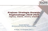 Krajowa strategia rozwoju regionalnego - Daniel Baliński