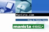 Company LOGO Blog de Pelota Vasca Manista.com. De la web (2001) al Blog.