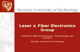 Laser & Fiber Electronics Group Institute of Telecommunications, Teleinformatics and Acoustics Wrocław University of Technology.