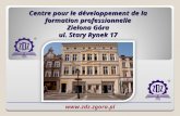 Centre pour le développement de la formation professionnelle Zielona Góra ul. Stary Rynek 17 zdjęcie zdz zg .