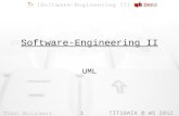 1 TIT10AIK @ WS 2012 Software-Engineering II UML.