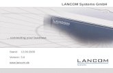 LANCOM Systems GmbH Stand:12.09.2005 Version: 5.0 .