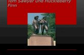 Tom Sawyer und Huckleberry Finn. Mark Twain, der mit bürgerlichem Namen Samuel Langhorne Clemens. Er gelangte mit den Figuren Tom Sawyer u. Huckleberry.