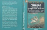 "Aurora" por Friedrich Nietzsche (edición italiana)