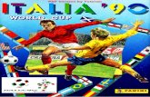 Album Cromos Panini - Mundial Futbol 1990 Italia