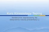 Kurs kinesiology taping