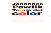 Pawlik, Johannes - Teoria Del Color
