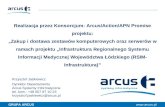 Realizacja przez Konsorcjum: Arcus/Action/APN Promise projektu RSIM