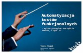 Automation of functional tests using JMeter Part II (in Polish)