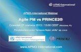 Agile PM vs PRINCE2 (Polish) - APMG-International Webinar