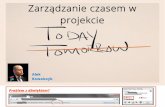 Zarzadzanie czasem w projekcie (Polish)