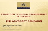 PL: Kampanie: Anton Antonenko, DiXi Group (Ukraina): Kampania na rzecz przejrzystości działań politycznych na Ukrainie/ ENG: Long-term campaigns: Anton Antonenko, DiXi Group (Ukraine),