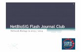 NetBioSIG2014-FlashJournalClub by Frank Kramer